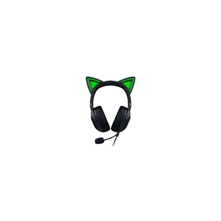 Buy Razer Kraken Kitty V2 Wired Headset - Black | High-Quality Gaming Experience & Customizable RGB Lights